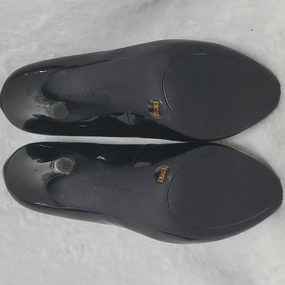 JESSICA SIMPSON Pump heel shoes 6.5 M black(Ss36) - Picture 7 of 13